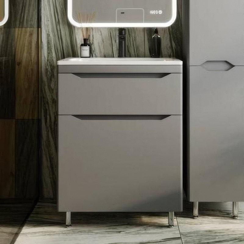 Мебель для ванной комнаты Style Line Марелла 70 напольная, серая