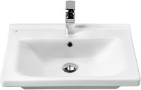 Мебель для ванной комнаты SanStar Lanciano 60 напольная, белая, раковина Миранда 60
