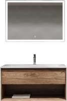 Мебель для ванной комнаты Sancos Marmi 1.0 100 дуб чарльстон Мебель для ванной комнаты Sancos Marmi 1.0 100 дуб чарльстон