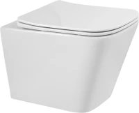Унитаз подвесной BelBagno Ardente-R BB520CH-TOR безободковый, крышка BB052SC с микролифтом