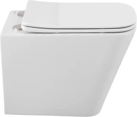 Унитаз подвесной BelBagno Ardente-R BB520CH-TOR безободковый, крышка BB052SC с микролифтом