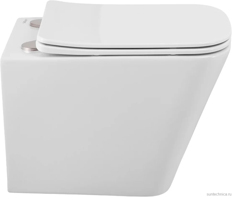 Унитаз подвесной BelBagno Ardente-R BB520CH-TOR безободковый, крышка BB052SC с микролифтом