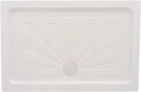 Поддон для душа Ceruttispa QR110 110х80 см, белый Поддон для душа Ceruttispa QR110 110х80 см, белый