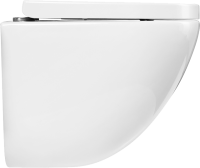 Унитаз подвесной BelBagno Amanda BB051CHR безободковый, крышка BB105SC с микролифтом