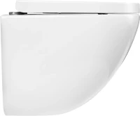 Унитаз подвесной BelBagno Amanda BB051CHR безободковый, крышка BB105SC с микролифтом