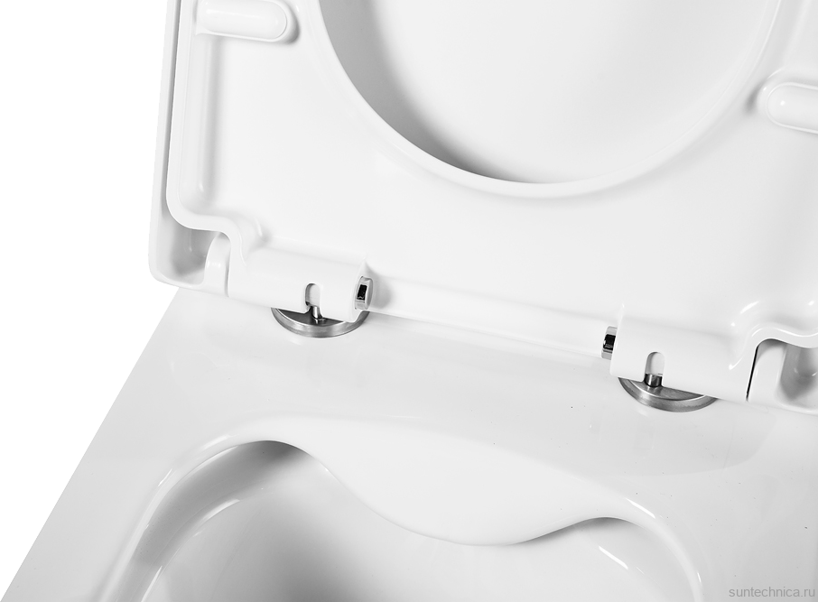 Унитаз подвесной BelBagno Amanda BB051CHR безободковый, крышка BB105SC с микролифтом