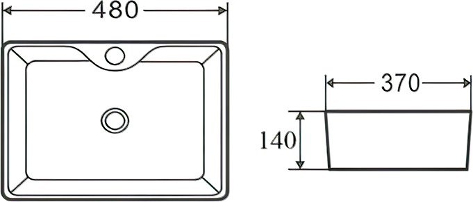 Мебель для ванной комнаты Runo Бари 80 крафтовый дуб, раковина Lavello 50
