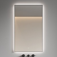 Зеркало Armadi Art 569 60 с подсветкой, диммером, с антизапотевателем, матовый графит