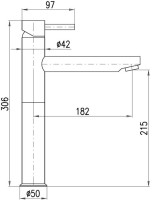 Смеситель для раковины Rav Slezak Seina SE930.5SM бронза