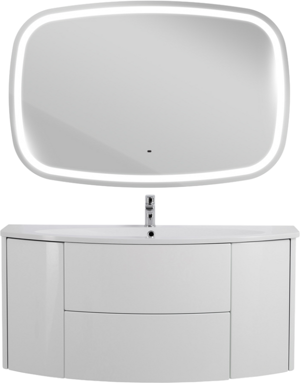 Мебель для ванной комнаты Cezares Eden 120 bianco lucido, раковина 50178