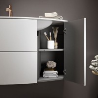 Мебель для ванной комнаты Cezares Eden 120 bianco lucido, раковина 50178