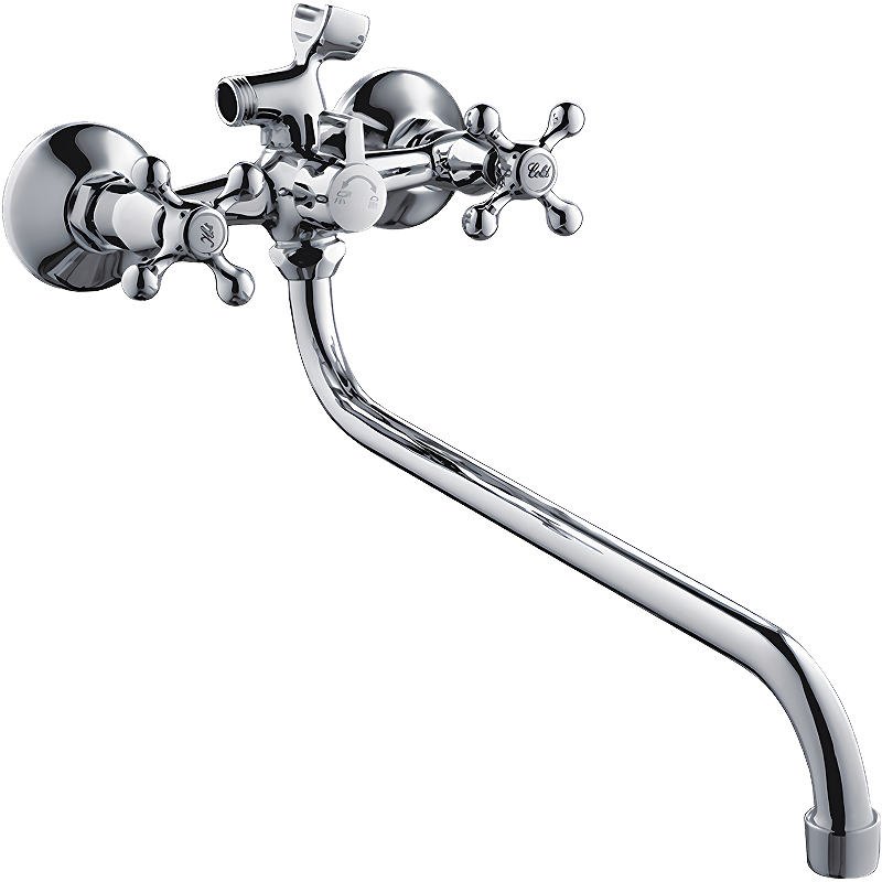 Смеситель с длинным изливом для ванны Haiba HB2208