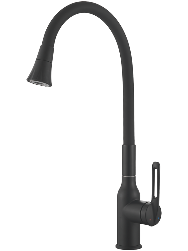 Смеситель для кухни Haiba HB42830-7 черный