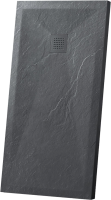 Поддон для душа Vincea VST-4SR9016A 160x90 см, антрацит, с сифоном