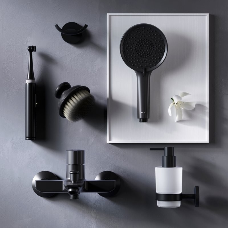 Смеситель для ванны с душем AM.PM X-Joy TouchReel F85A10522 черный