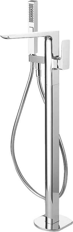 Напольный смеситель для ванны с душем Allen Brau Infinity 5.21009-00 С ВНУТРЕННЕЙ ЧАСТЬЮ, хром