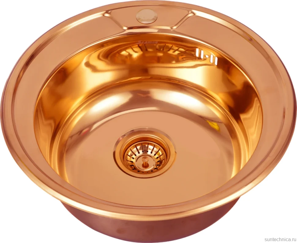Мойка кухонная Seaman Eco Wien SWT-490 copper polish