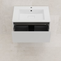 Мебель для ванной комнаты Style Line Лима Plus 70 подвесная, эмаль, белая матовая