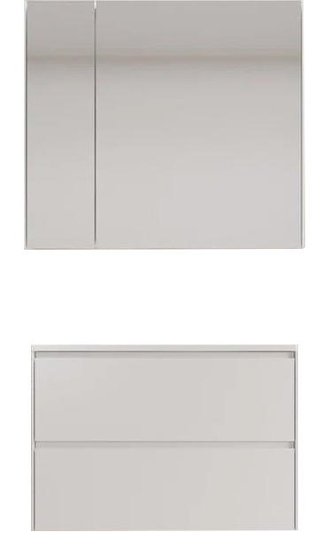 Мебель для ванной комнаты Style Line Лима Plus 70 подвесная, эмаль, белая матовая