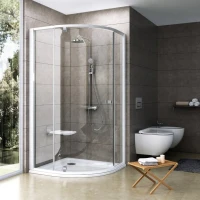 Душевой уголок Ravak Pivot PSKK3-80 Transparent, профиль белый