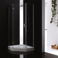 Душевой уголок Cezares Bergamo BERGAMO-W-P-1-100-C-Cr-L-IV