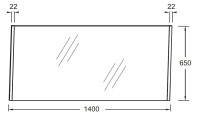 Зеркало Jacob Delafon Sherwood Sherwood EB1839RU-P13 140 см состаренный дуб