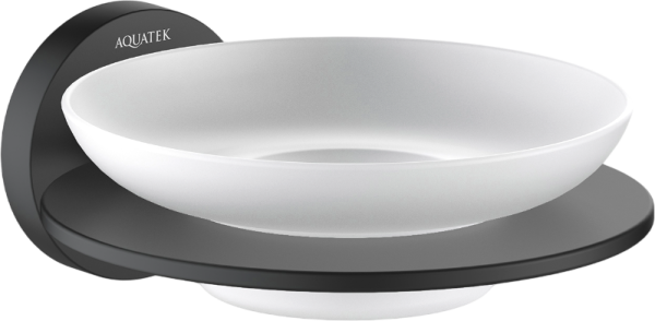 Мыльница AQUATEK Оберон AQ4203MB матовый черный