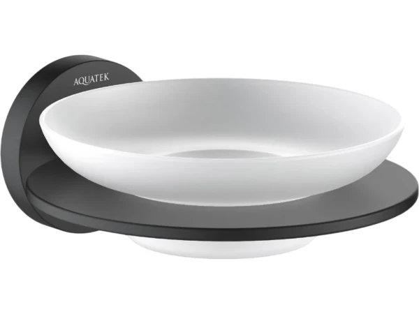 Мыльница AQUATEK Оберон AQ4203MB матовый черный