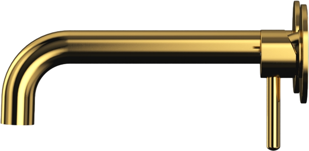 Смеситель для раковины WHITECROSS Y Y1215GL С ВНУТРЕННЕЙ ЧАСТЬЮ, золото