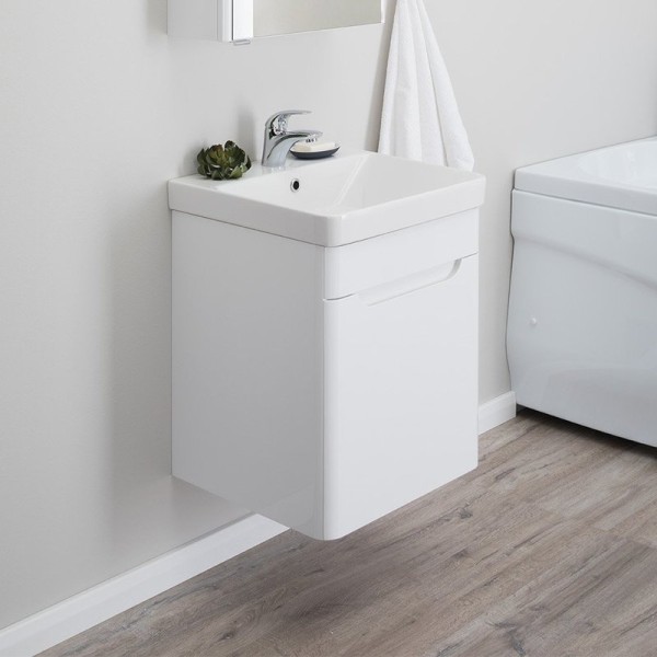 Тумба с раковиной Aquanet София 50