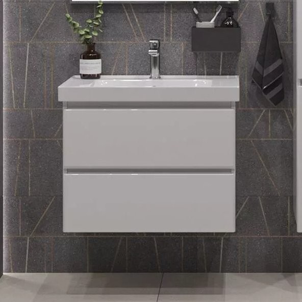 Тумба под раковину SanStar Migliore 60 подвесная, белая