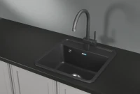 Мойка кухонная Granula Standart 5001, черный