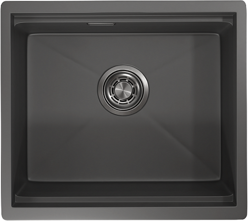 Мойка кухонная Granula Kitchen Space 5045U, графит матовый