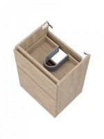 Тумба под раковину без столешницы Teymi Laina 50 напольная, светлый дуб