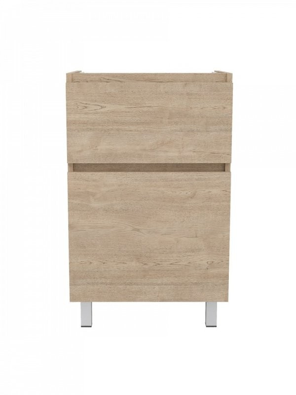 Тумба под раковину без столешницы Teymi Laina 50 напольная, светлый дуб