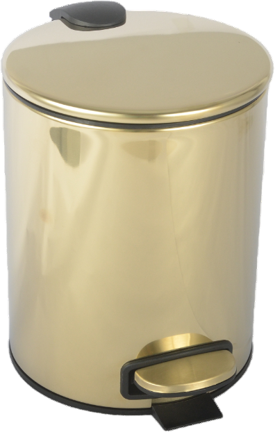 Мусорное ведро Boheme 10426-G золото