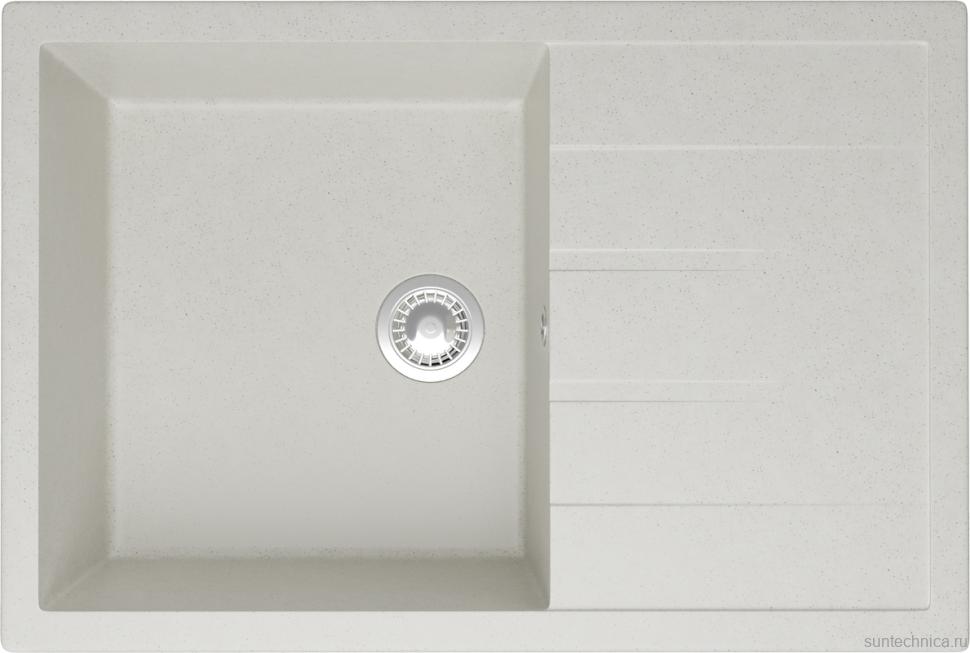 Мойка кухонная Domaci Болонья М-161-001 белая