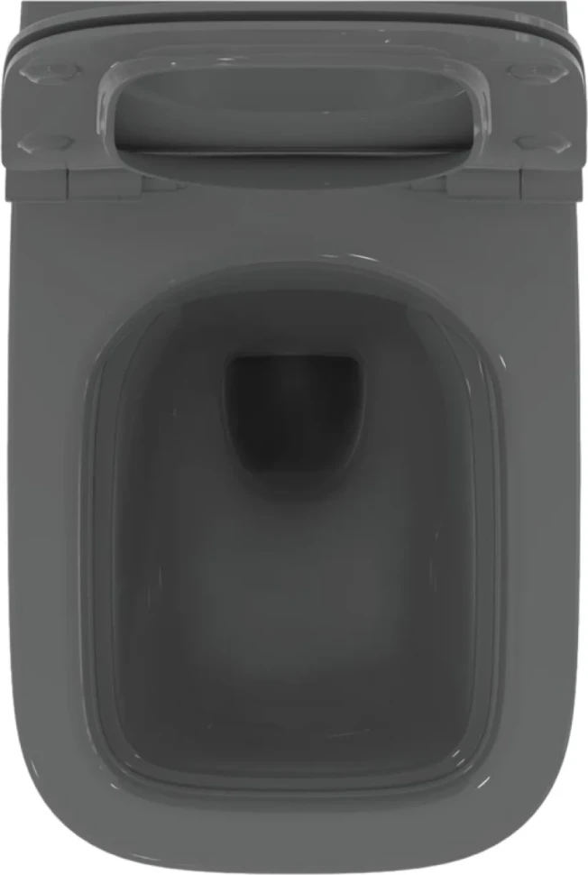 Комплект  Унитаз подвесной Ideal Standard I Life B T533058 безободковый, с микролифтом, технология RimLS+, серый + Система инсталляции для унитазов TE