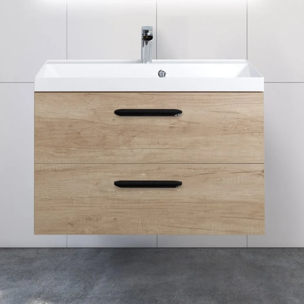 Мебель для ванной комнаты BelBagno Aurora 80 rovere nebrasca nature