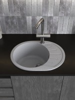 Мойка кухонная Domaci Болонья М-10-005 серая