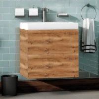 Тумба с раковиной Art&Max Verona-Push 60 дуб кельтик светлый
