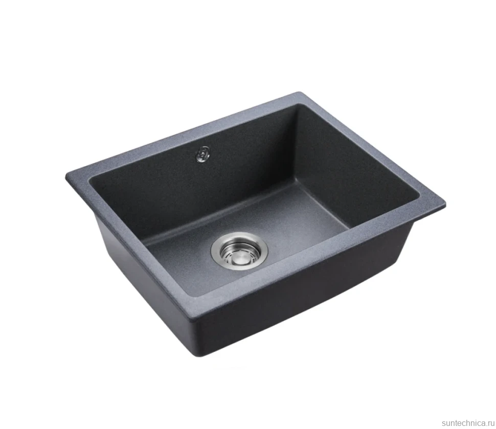 Мойка кухонная Emar Quartz EMQ-1555.P антрацит