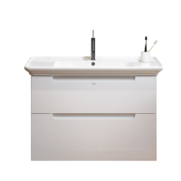 Тумба с раковиной Alavann Berta 105 подвесная, белая