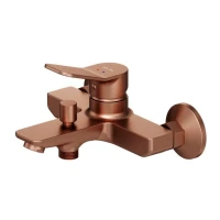 Смеситель для ванны с душем AM.PM X-Joy F85A10044 розовое золото Смеситель для ванны с душем AM.PM X-Joy F85A10044 розовое золото