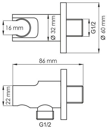 Душевой комплект Wasserkraft A177477 Thermo