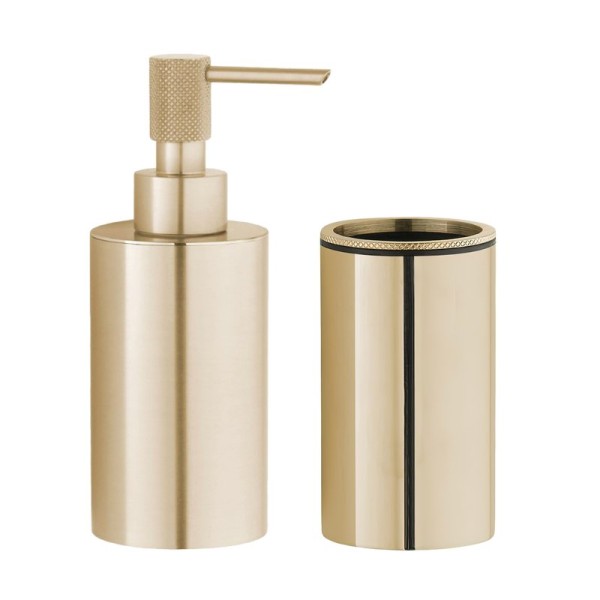 Набор Стакан Boheme Uno 10982-MG + Дозатор 10980-MG