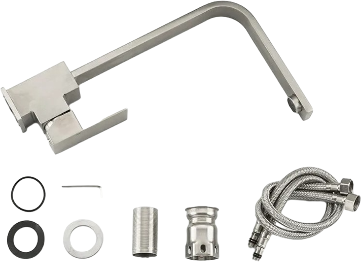 Смеситель для кухни Fashun A54002 сатин