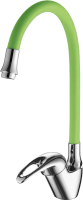 Смеситель для кухни Fashun A4403+A7251 хром, зеленый Смеситель для кухни Fashun A4403+A7251 хром, зеленый