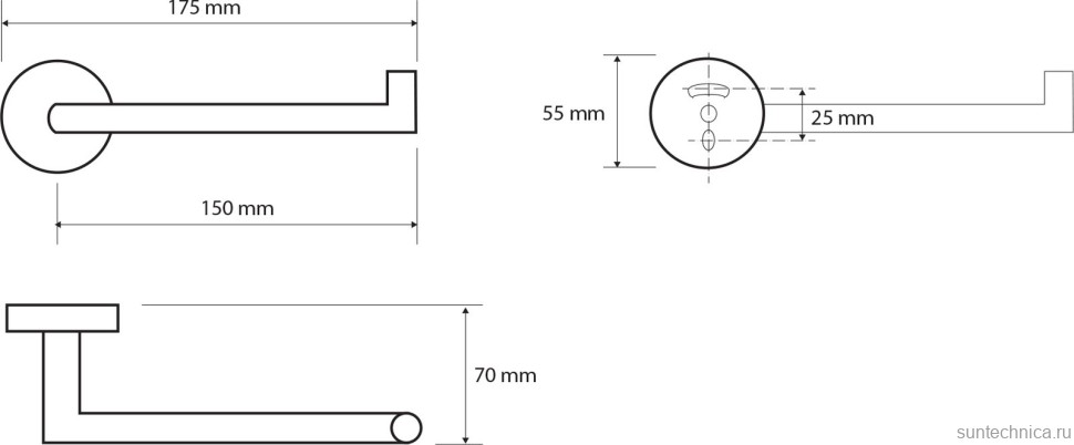 Набор Держатель Bemeta White 104212034 + Ершик 104113014