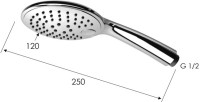 Душевая лейка Remer 315P3X